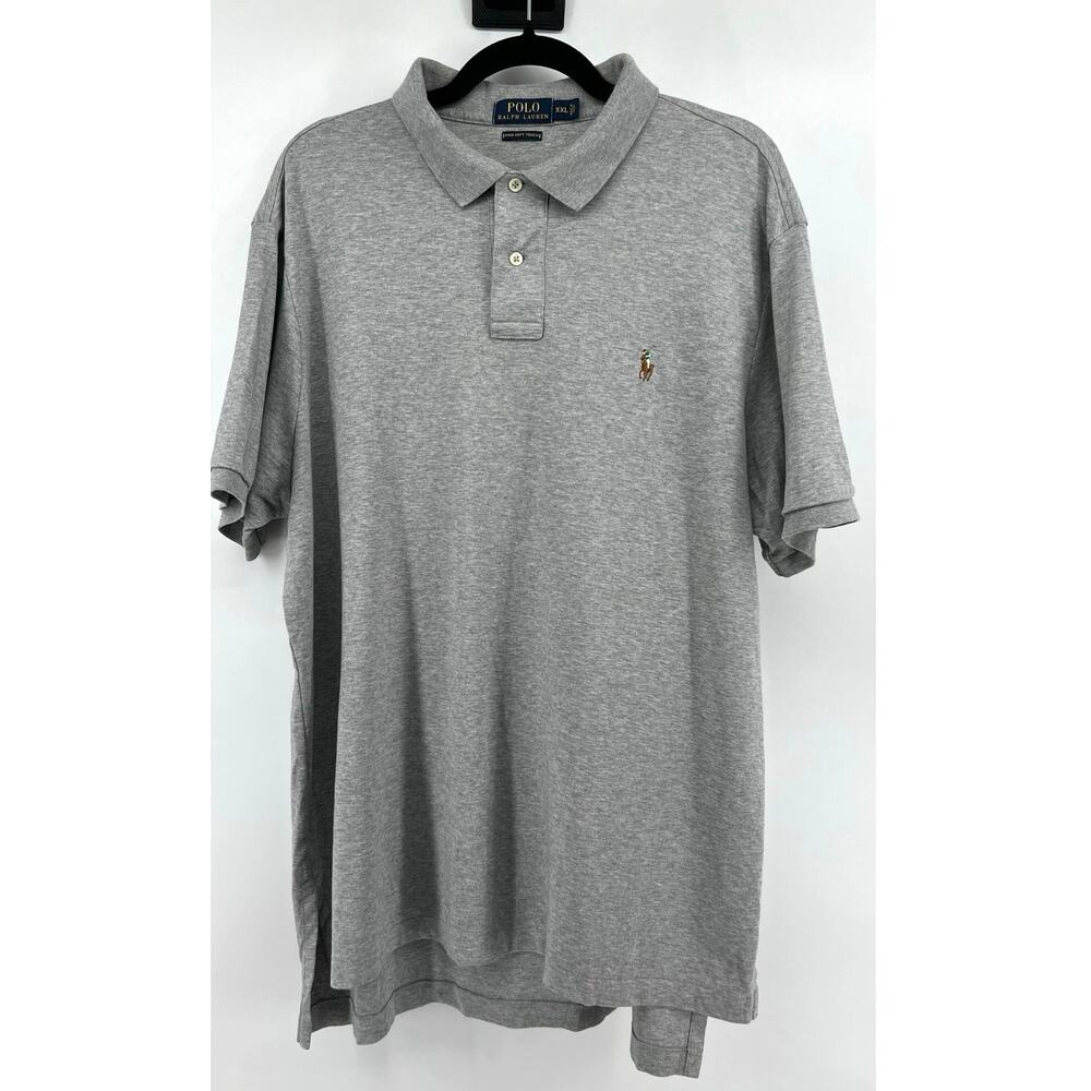 Polo Ralph Lauren Polo Pima Soft Touch Shirt Men's Size XXL Gray